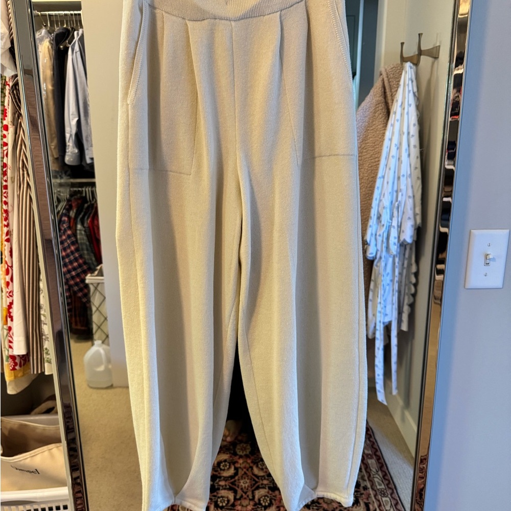 FP Movement by Free People Cream Track Pants